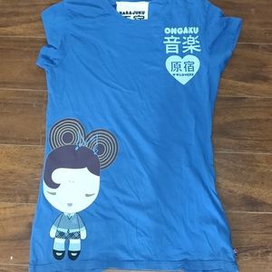 Harajuku Lovers | Blue T-shirt